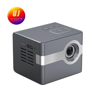 HD Smart Mini Proyector Portátil De Vídeo LED Beamer TV Full Para Cine En Casa , Negro