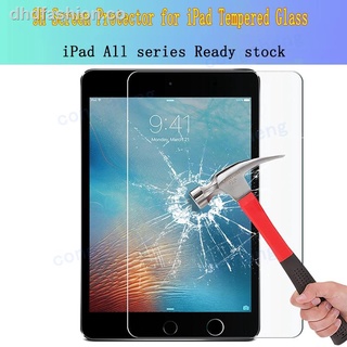 iPad Air mini 1 2 3 4 5 7 8 Pro 11 10.5 9.7 10.2 inch Tempered Glass 7.9inch 9H Screen Protector Film