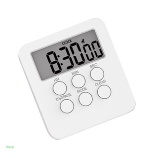 boye Multifuncional LCD Digital Temporizador De Cocina Cuenta Atrás Despertador Reloj En Casa