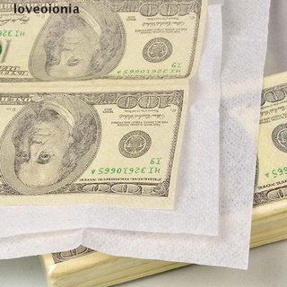 [loveoionia] 10 unids/set creativo 100 dólares servilletas de dinero papel inodoro baño fiesta suministros gdrn