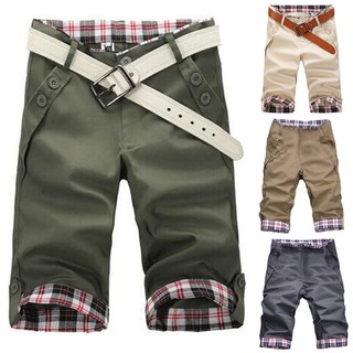 yyjack - pantalones cortos de carga casuales sueltos para hombre