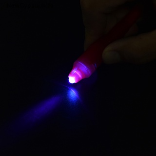 [NewGypsophila] Bolígrafo De Luz UV De Tinta Invisible Marcador De Seguridad Con Negra LED Ultra Violeta , Venta Caliente (2)