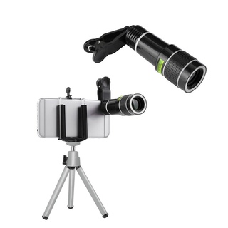 gd teléfono celular lente de la cámara kit, universal 20x clip-on telefoto telescopio cámara teléfono móvil zoom lente para la mayoría de smartphone