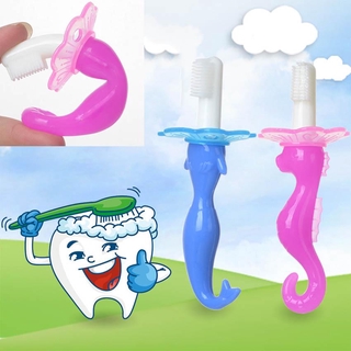 bebé mordedor masticar juguetes de silicona cepillo de dientes bebés cuidado dental regalo (1)