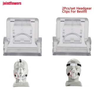 JTCO 2Pcs/set Headgear Clips For Various Mirage Series Nasal CPAP Best fit Masks JTT