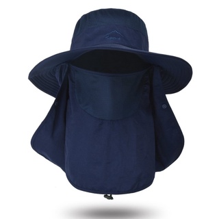 Outdoor Quick-drying Sunscreen Fisherman Hat Breathable Face-masking Hat