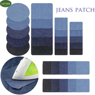 Lo 4 pzs pantalones elásticos De tela Para reparación De costuras De ropa/Multicolor (1)