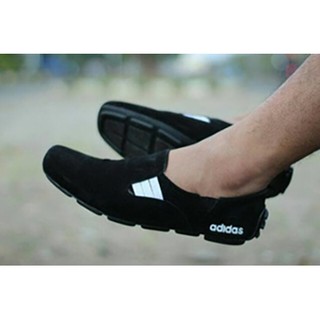 Producto más barato!! Adidas SUAREZ Slop zapatos de los hombres deslizamiento en zapatos casuales Formal trabajo Casual Mocassin gamuza (Garroot)