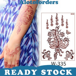alotoforders11.co moda impermeable geométrica encaje flor tatuaje pegatina temporal cuerpo arte adhesivo