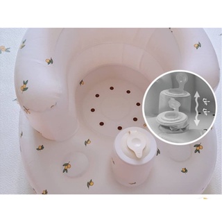 PAW Multifuncional Bebé PVC Inflable Asiento Baño Sofá Aprendizaje Comer Cena Silla Taburete De (7)