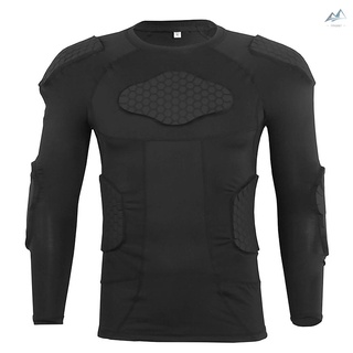 Camisa De compresión con almohadilla Para entrenamiento De voleibol De fútbol/baloncesto/baloncesto