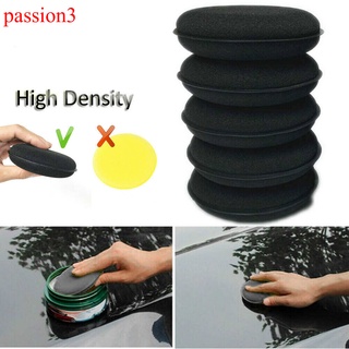 PASSION3 10pcs almohadillas de microfibra para pulir coche aplicador de cera esponja esponja limpieza tampón.