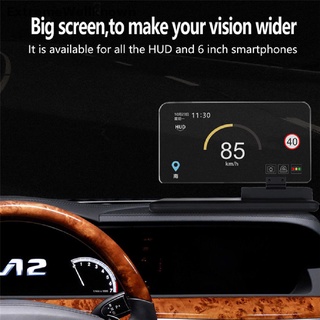 [ExtremeWellknown] H6 coche Auto GPS HUD Head Up pantalla teléfono inteligente soporte soporte proyector