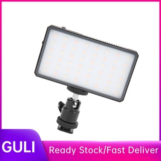 Guli Manbily Mini luz de vídeo portátil LED 3000‐6500K fotografía recargable