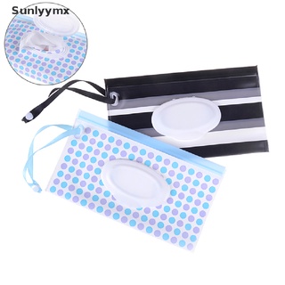 [SNL] 1Pc Portable baby wipes bag pouch outdoor easy-carry clean wet wipes bags YMX