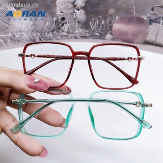 gafas anti-azul marco retro grande marco tr90 gafas marco miopía gafas versión coreana de ordenador simple gafas planas (6)