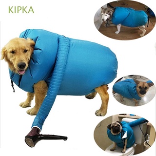 KIPKA Efficient Dogs Secador De Pelo Plegable Bolsa De Secado Para Mascotas Portátil Azul Kit Rápido Aseo Perro Gato Accesorios De Limpieza