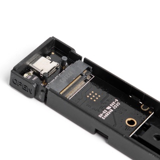 Aluminum M.2 NVME and SATA NGFF Enclosure Dual Protocol Gen 2 USB 3.1 M.2 SSD External Hard Disk Drive Adapter HDD UASP (7)