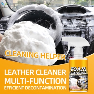 Limpiador de espuma multiusos para asiento de coche, volante, sin enjuague, limpiador Interior de coche, fácil de usar