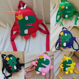 lindo niños kindergarten bolsa de la escuela 3d de dibujos animados dinosaurio mini mochila nuevo bebé niño niña bolsa de la escuela rojo