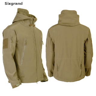 [sixgrand] chaqueta táctica impermeable de invierno para hombre/chaqueta táctica/abrigo suave/chaquetas militares co