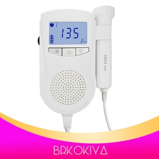 Brkokiya Monitor De ritmo cardiaco con Monitor De pulso cardiaco Fhr 2mhz