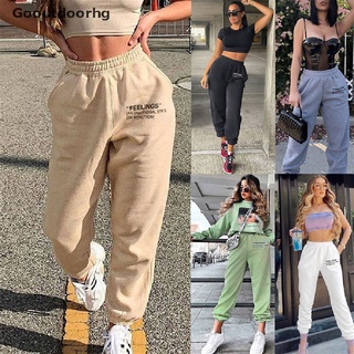 [Gooutdoorhg] Joggers Wide Leg SweatPants Women Trousers High Waist Pants Streetwear Pant Hot Sale (1)