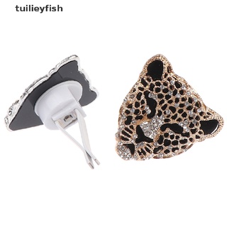 ambientador de coche tuilieyfish en auto decoración interior aroma vent clip leopard sólido perfume co (7)