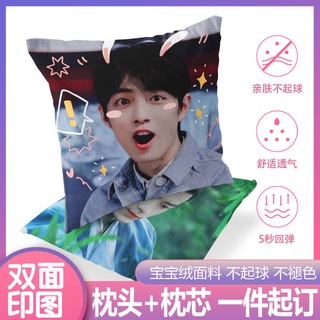 [MIN] Bo Jun Yi Xiao Xiao Zhan Star fans alrededor de la almohada regalo de cumpleaños almohada sofá respaldo coche cojín almohada