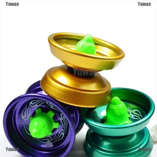 <yuwan> diseño de aluminio fresco profesional yoyo rodamiento de bolas cadena de aleación truco niños nuevo