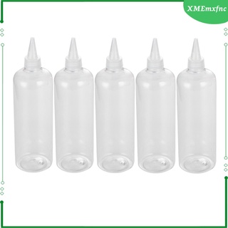 lotes 5 tinte para el cabello aplicador de pintura crema líquido botellas de jabón contenedores (7)