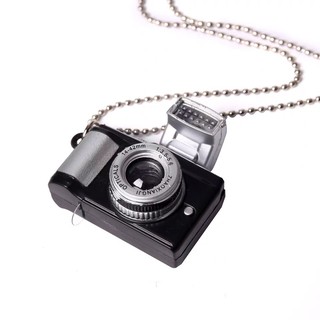 DIY Mini Flash cámara fotos fotos colgante collar regalos de fiesta (2)