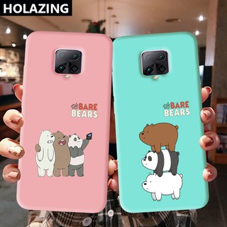 Xiaomi Redmi Note 10 5G Pro 9T 9 Pro 9A 9S 8A Redmi Note 8 Pro 10S Fashion Cute We Bare Bears Casing Soft Silicone Cover Colorful Duable Phone Case