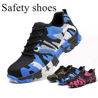 moda premium de acero puntera gorra de trabajo zapatos de seguridad botas de trabajo transpirable senderismo escalada zapatos deportivos soldadura eléctrica sitio de seguridad zapatos