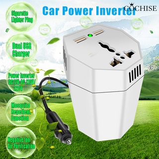 cochise Power Inverter Dual USB Port Mosquito Repellent ABS Car Cup Inverter Adapter for 12V Cars (6)