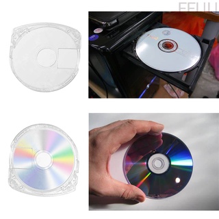 [Ffuu] 10 unids/set estuche de disco transparente disco protector Shell Universal CD caja de almacenamiento organizador del hogar suministros