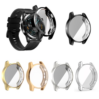 CON1 TPU Funda Protectora Completa Marco Protector Para Huawei Watch GT2 46 Mm Reloj