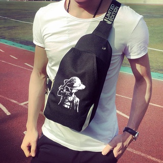 Nfe bolsa de mensajero versión Coreana de tendencia bolso de pecho Oxford estudiante tela para hombre (1)