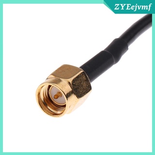 IEC DVB-T TV PAL Hembra A SMA Macho Jumper Pigtail Cable RG174