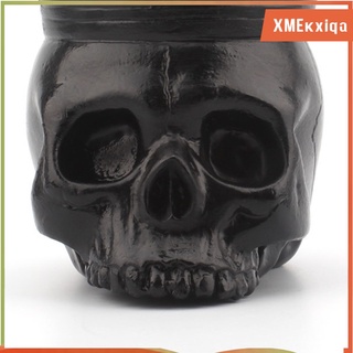 Life Size Human Skull Statue 1:1 Realistic Human Adult Skull Head Bone Model Home Halloween Party Dcor 8.2x6.3x8cm Candle Holder