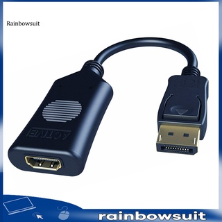 Rb Active Display Port DP to HDMI-compatible Adapter Cable 4K 60HZ Male to Female Connector