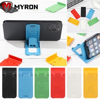 MYRON Mini soporte plegable ajustable para teléfono celular Tablet, soporte Universal, soporte para teléfono móvil, Multicolor (1)