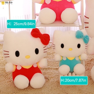 Lindo Abrazo Almohada Peluche Hello Kitty Personaje Relleno Colección De Cojín Para Oficina En Casa (2)