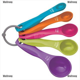 Precio bajo 5 piezas estilo cocina Colourworks cucharas medidoras cuchara taza utensilios de hornear Kit (3)