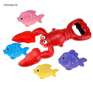 rin accesorios de baño juguete de pesca hambriento langosta bañera playset juguete interactivo