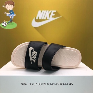 [LUX] Nike Zapatos WMNS BENASSI Velcro Casual Quan Zhilong Same Parallel Bar Ninja Zapatillas De Verano Suave Para Hombres Mujeres Playa Deportes Plantillas Al Aire Libre Casa