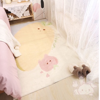 alfombra dormitorio chica ins estilo mesita de noche alfombra habitación lindo de dibujos animados alfombra