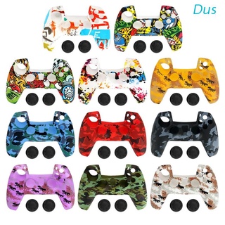 Dus Silicone Case Dustproof Skin Protective Cover Sleeve for PlayStation PS5 Control