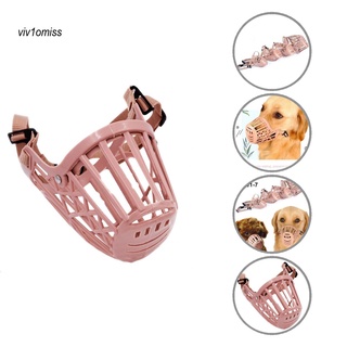 vo plástico ajustable mascotas perros gatos hocico cesta diseño anti morder boca cubierta