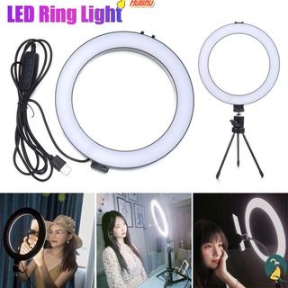 Soporte Para Celular Para cámara/Selfie con anillo De 8 pulgadas con luz LED